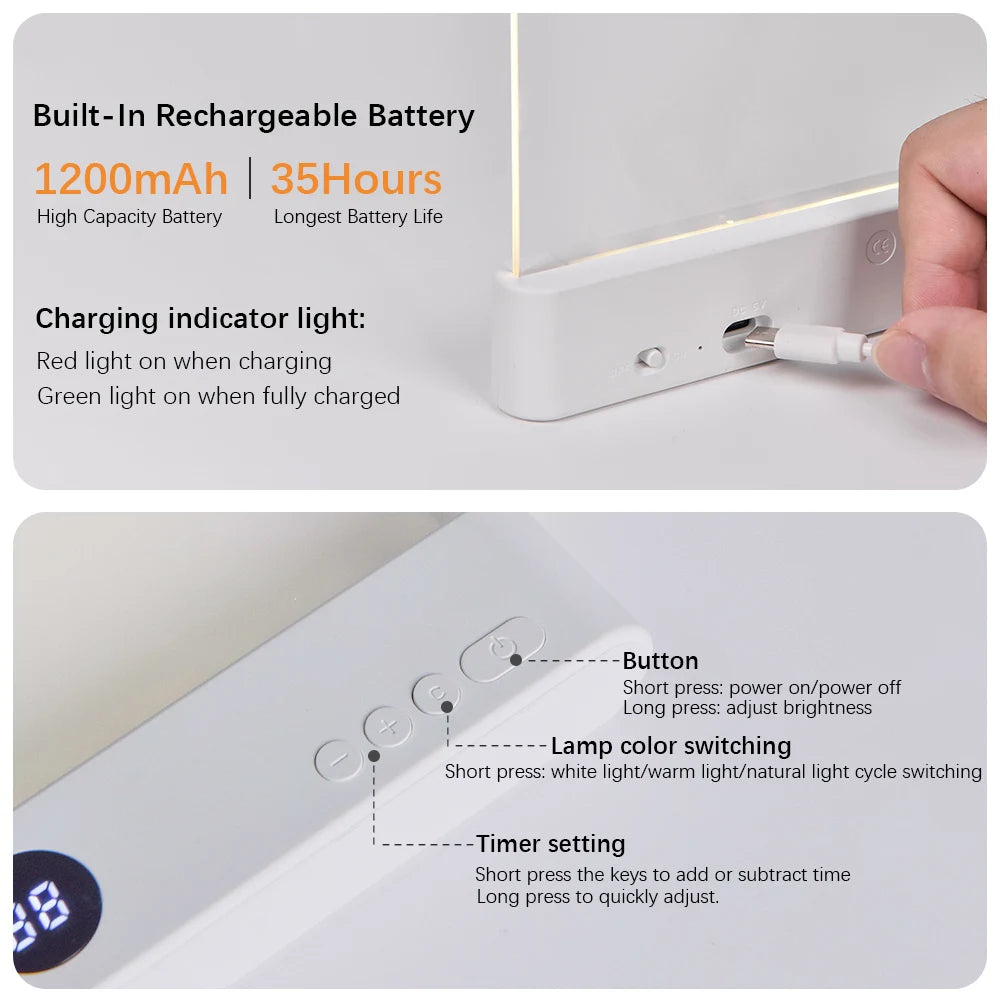 LED Book Night Light