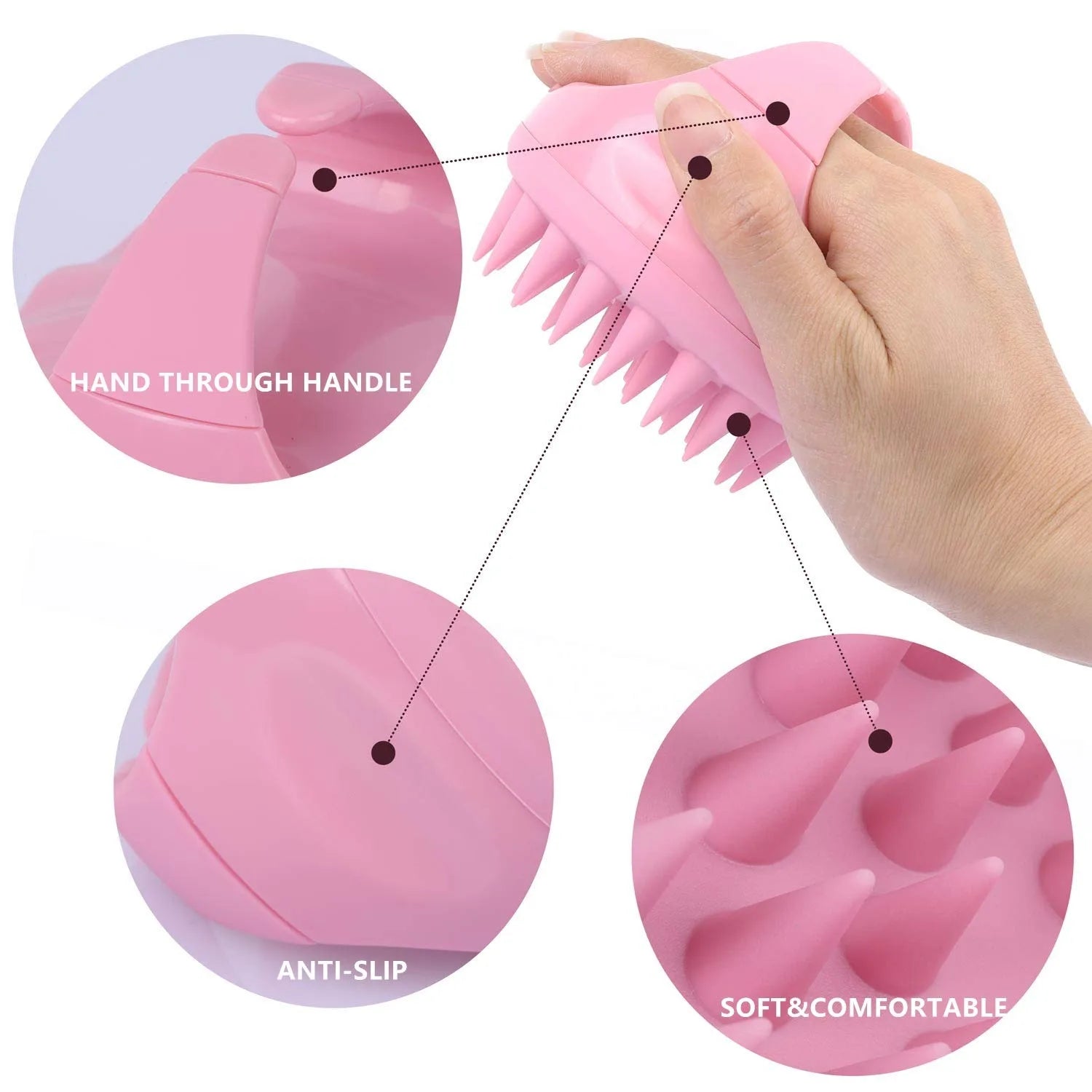 Scalp Massage Shampoo Brush