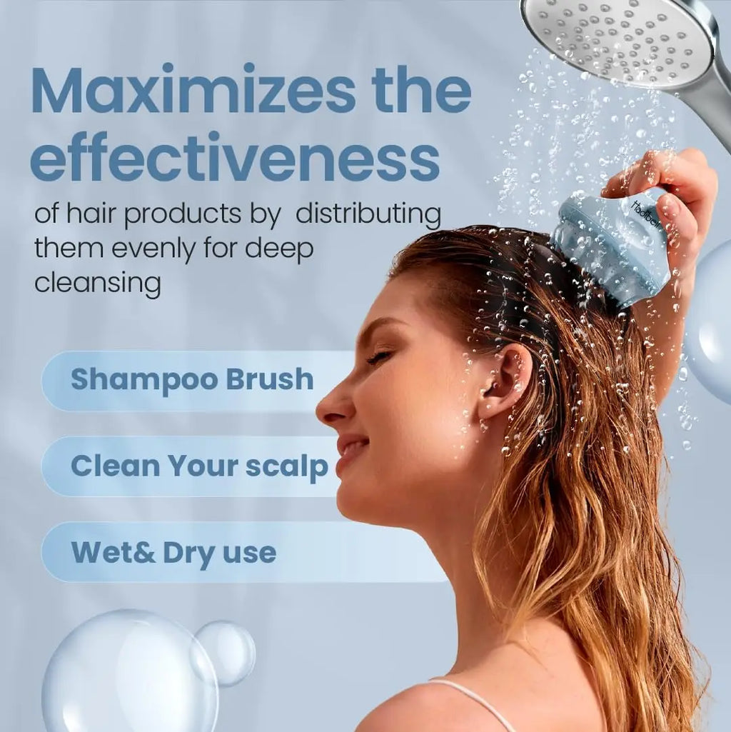 Scalp Massage Shampoo Brush
