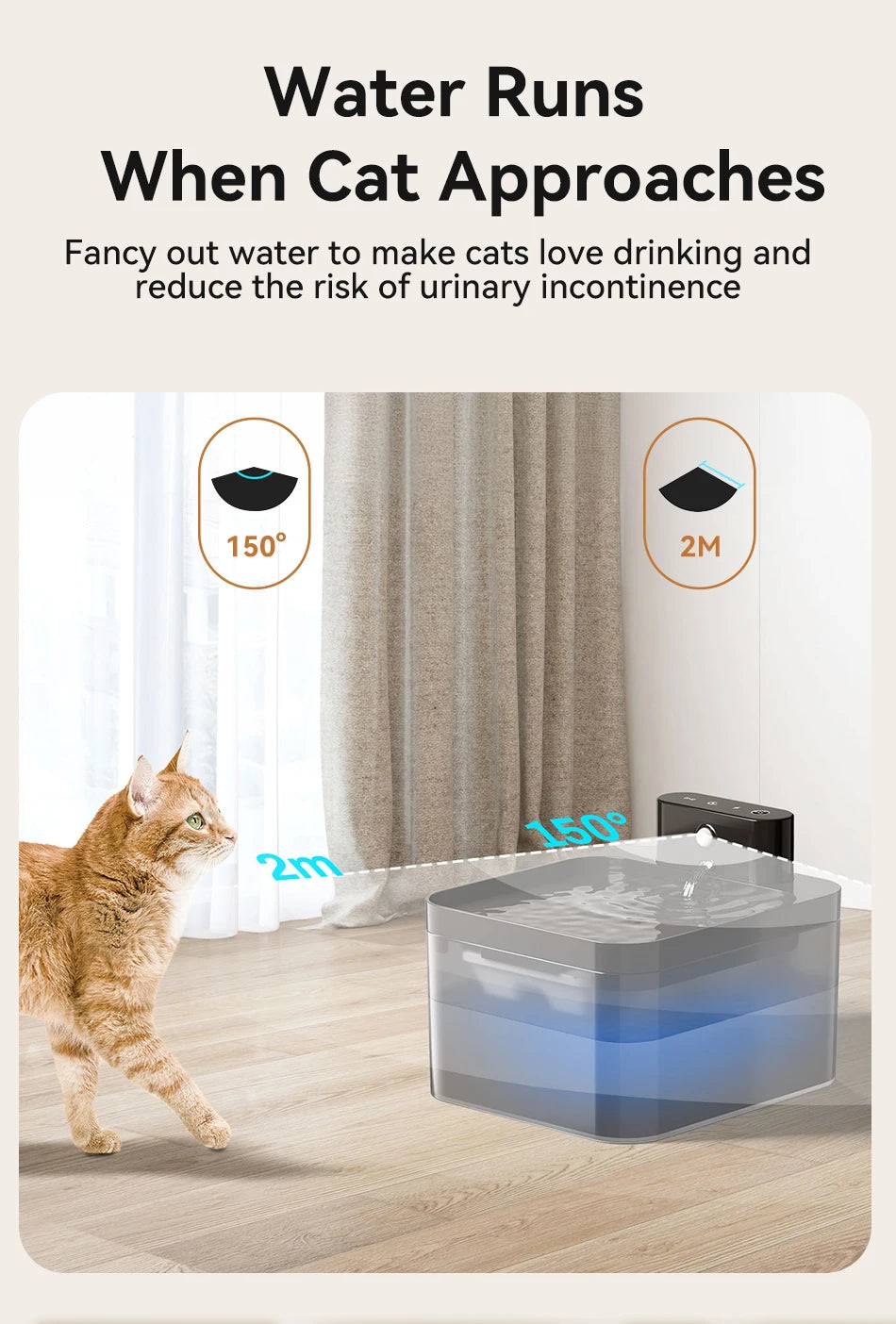 Wireless Cat Water Fountain