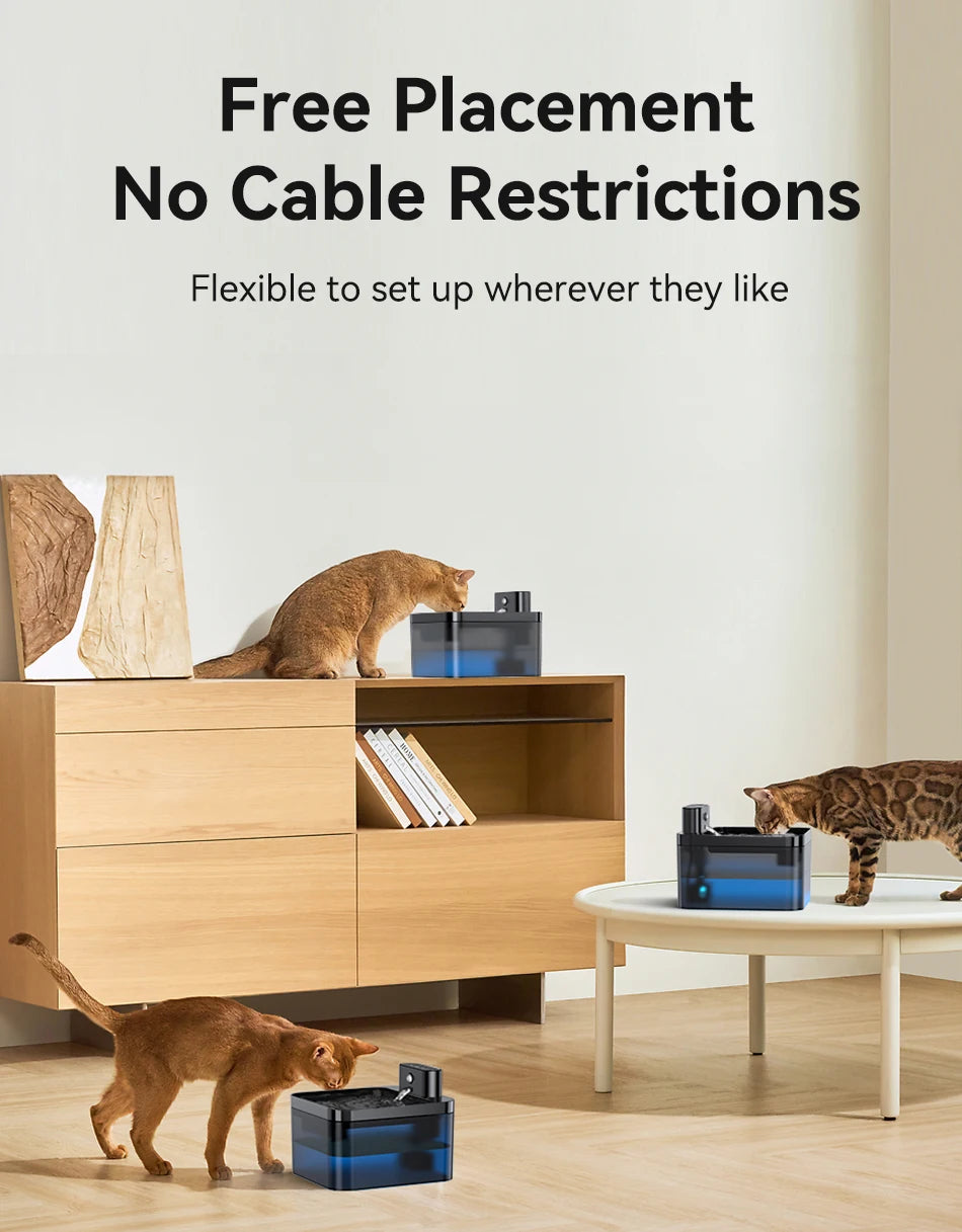 Wireless Cat Water Fountain