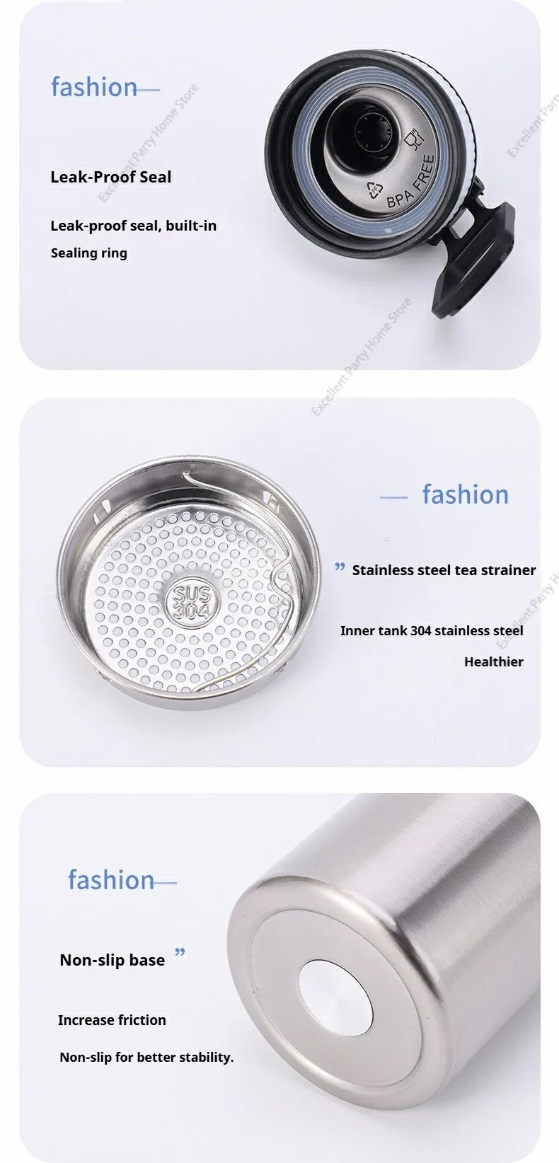 Stainless Steel Thermos Bottle