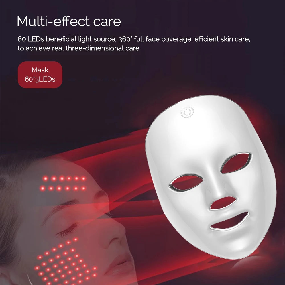 7-Color LED Face Mask