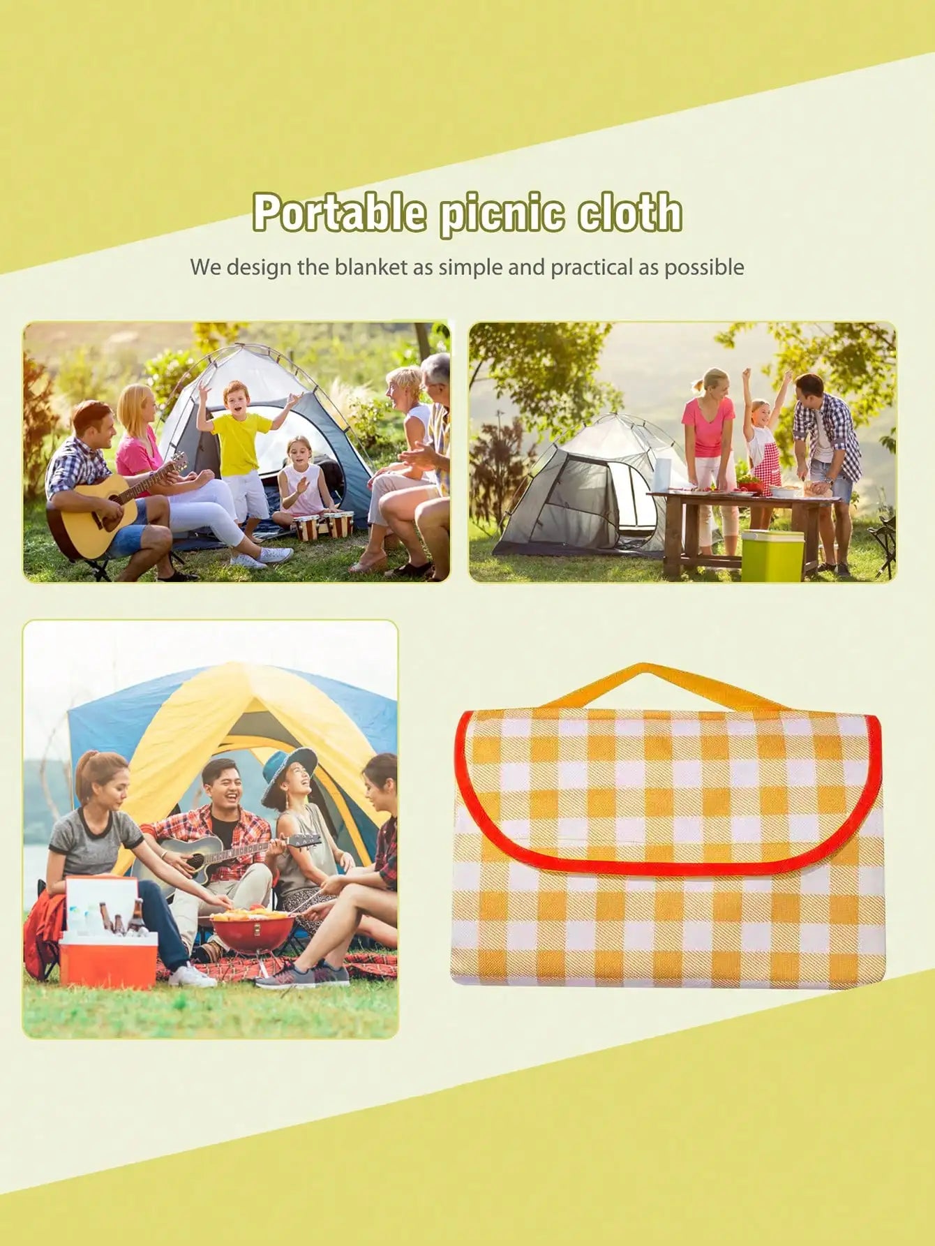 Foldable Picnic Beach Mat
