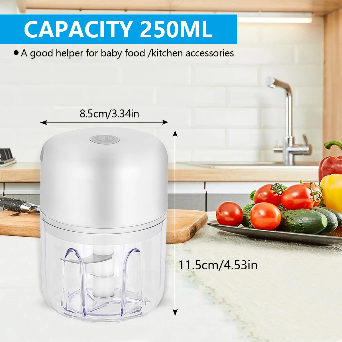 Wireless Garlic Chopper