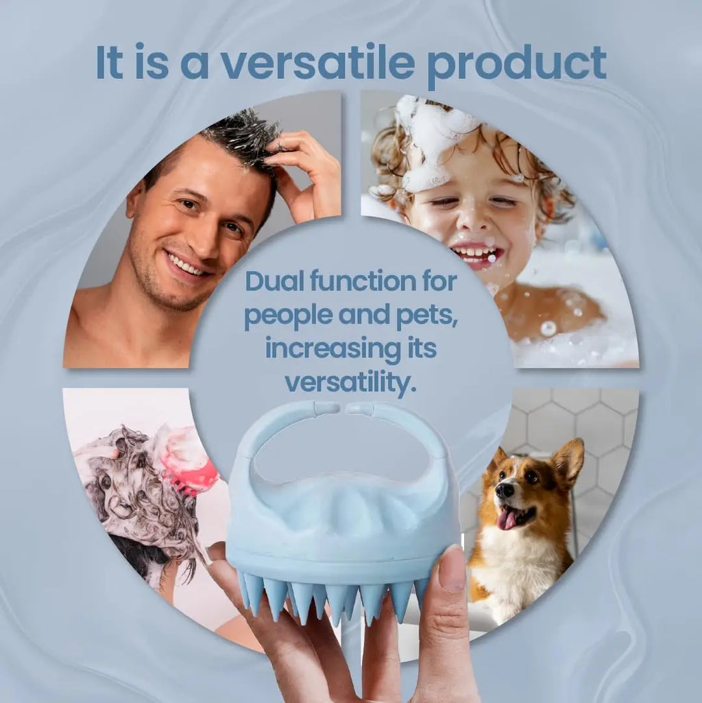 Scalp Massage Shampoo Brush