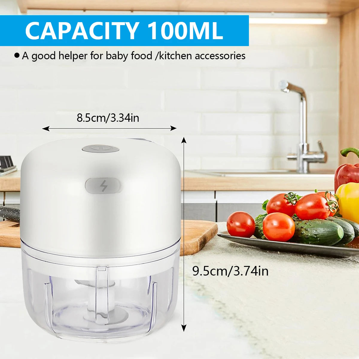 Wireless Garlic Chopper