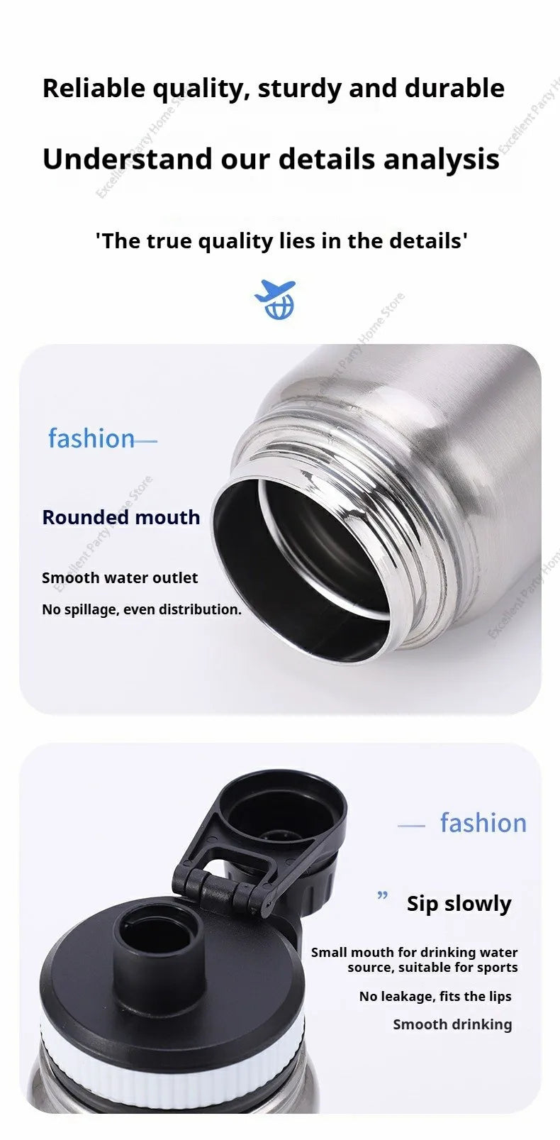 Stainless Steel Thermos Bottle
