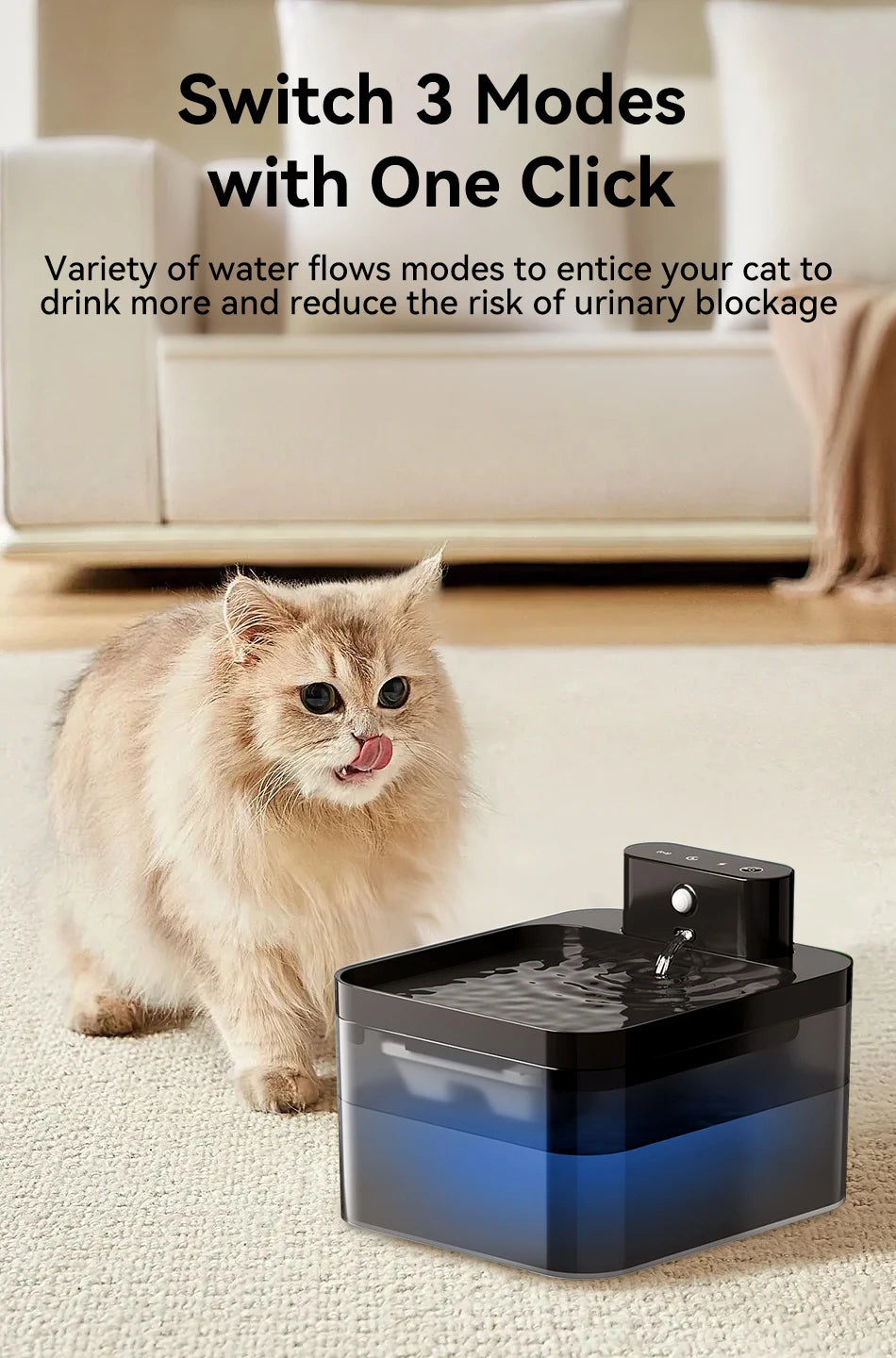Wireless Cat Water Fountain