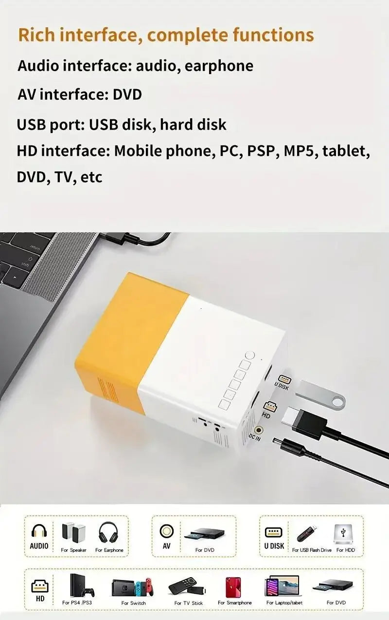 Mini Portable Projector