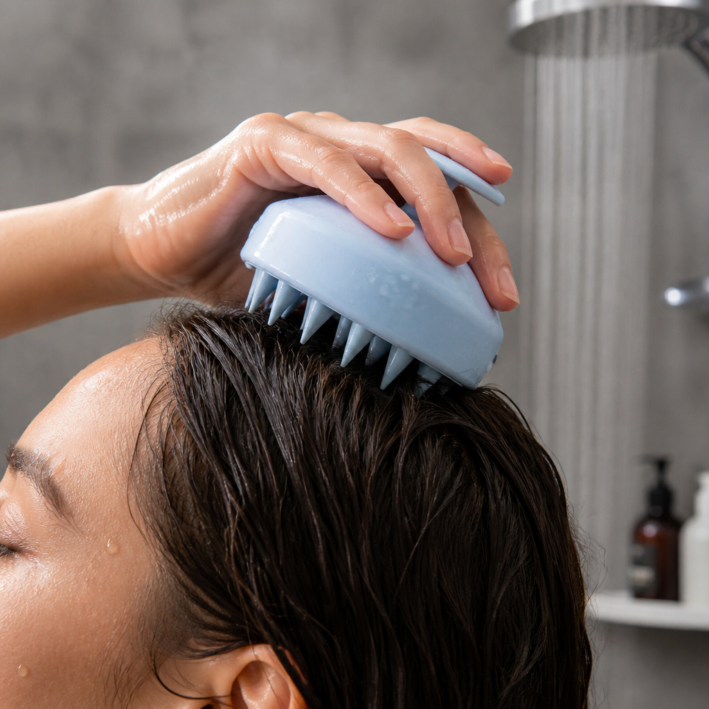 Scalp Massage Shampoo Brush